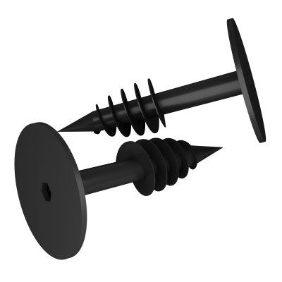 Винтовой крепеж TERMOCLIP R 28/90мм (540 шт/кор)
