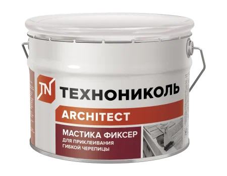 Мастика  для гибкой черепицы ТЕХНОНИКОЛЬ №23 (Фиксер), ведро 3,6 кг, шт