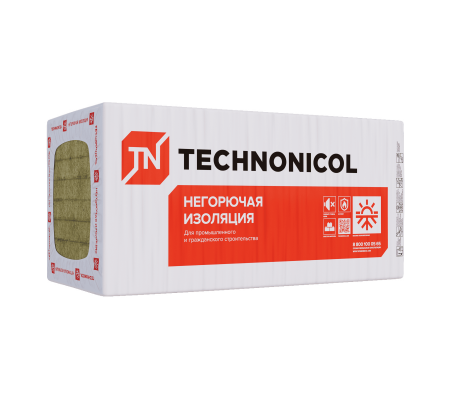 Плиты минераловатные ТЕХНОРУФ Н ЭКСТРА 1200*600*80 мм (3 шт/уп, 0,173 м3)