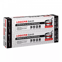 Плиты теплоизоляционные ТехноНИКОЛЬ LOGICPIR Баня Ф/Ф L-1190х590х50 (3,5105м2), уп