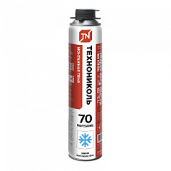 Пена монтажная ТЕХНОНИКОЛЬ 70 PROFESSIONAL зимняя, 12*1 020гр.