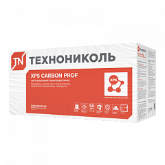 Плиты пенопол. экстр. ТЕХНОНИК CARBON PROF 250 SLOPE-8,3% S/2 1200х600х70 Эл.М(0,3024м3/уп)12шт,уп
