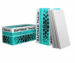 Плита пенопол. теплоизоляционная RAFINAD THERM ППС15-Т-А-1200x600x30 ГОСТ 15588-2014 (0,216м3/уп)